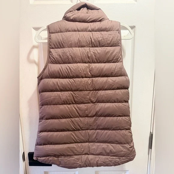 Lululemon Pack It Down Vest Mauve Stone Goose Down Puffer Packable Travel Vest - Picture 5 of 6